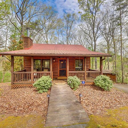 Cozy Cabin In Private Location With Hot Tub And Grill! Blue Ridge Zewnętrze zdjęcie