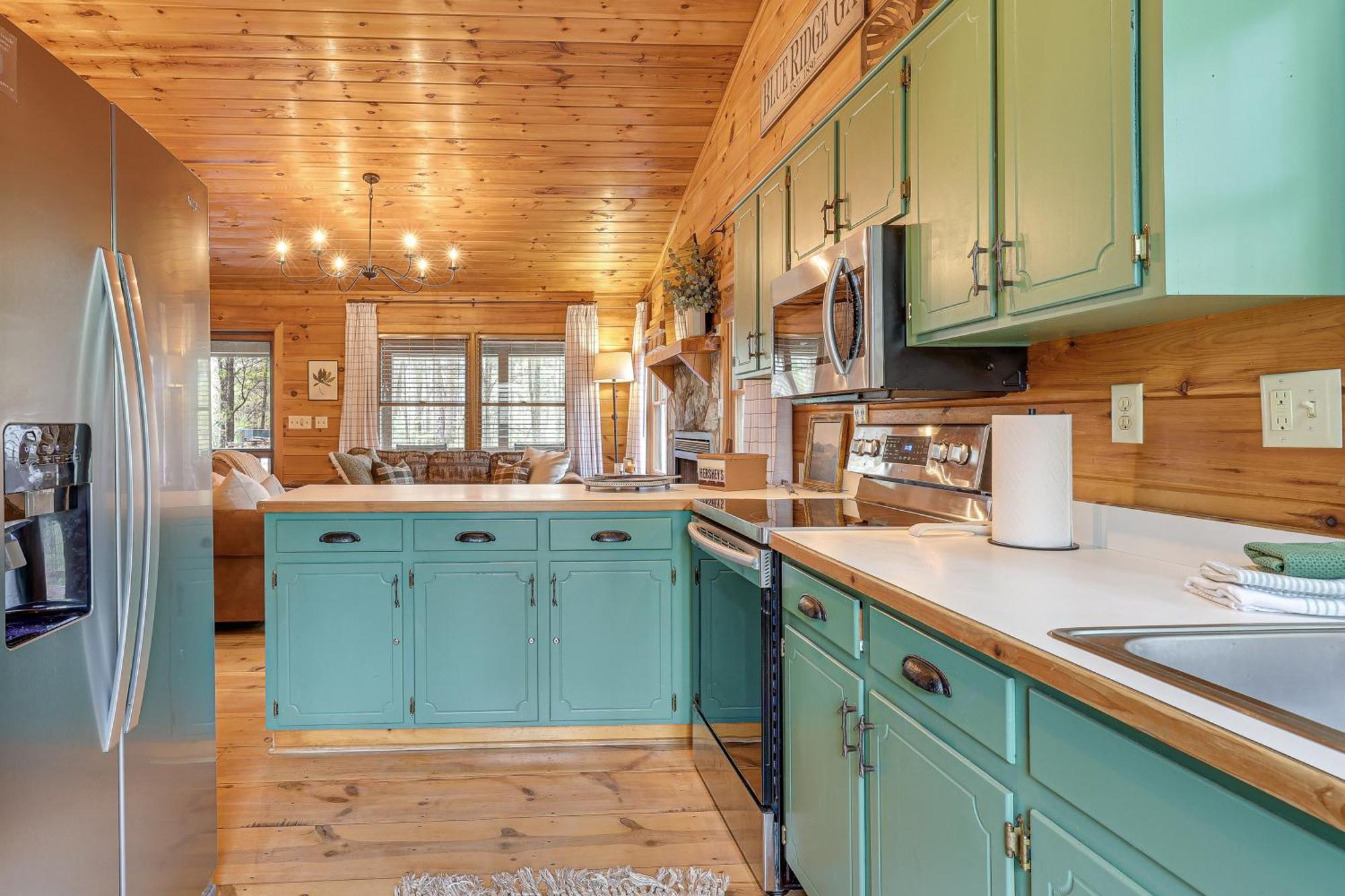 Cozy Cabin In Private Location With Hot Tub And Grill! Blue Ridge Zewnętrze zdjęcie