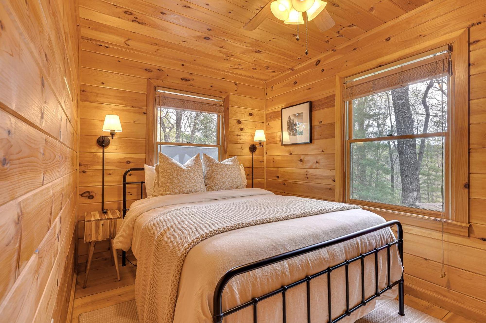 Cozy Cabin In Private Location With Hot Tub And Grill! Blue Ridge Zewnętrze zdjęcie