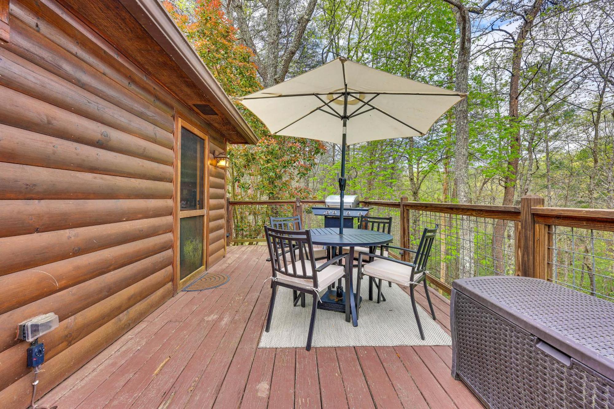Cozy Cabin In Private Location With Hot Tub And Grill! Blue Ridge Zewnętrze zdjęcie