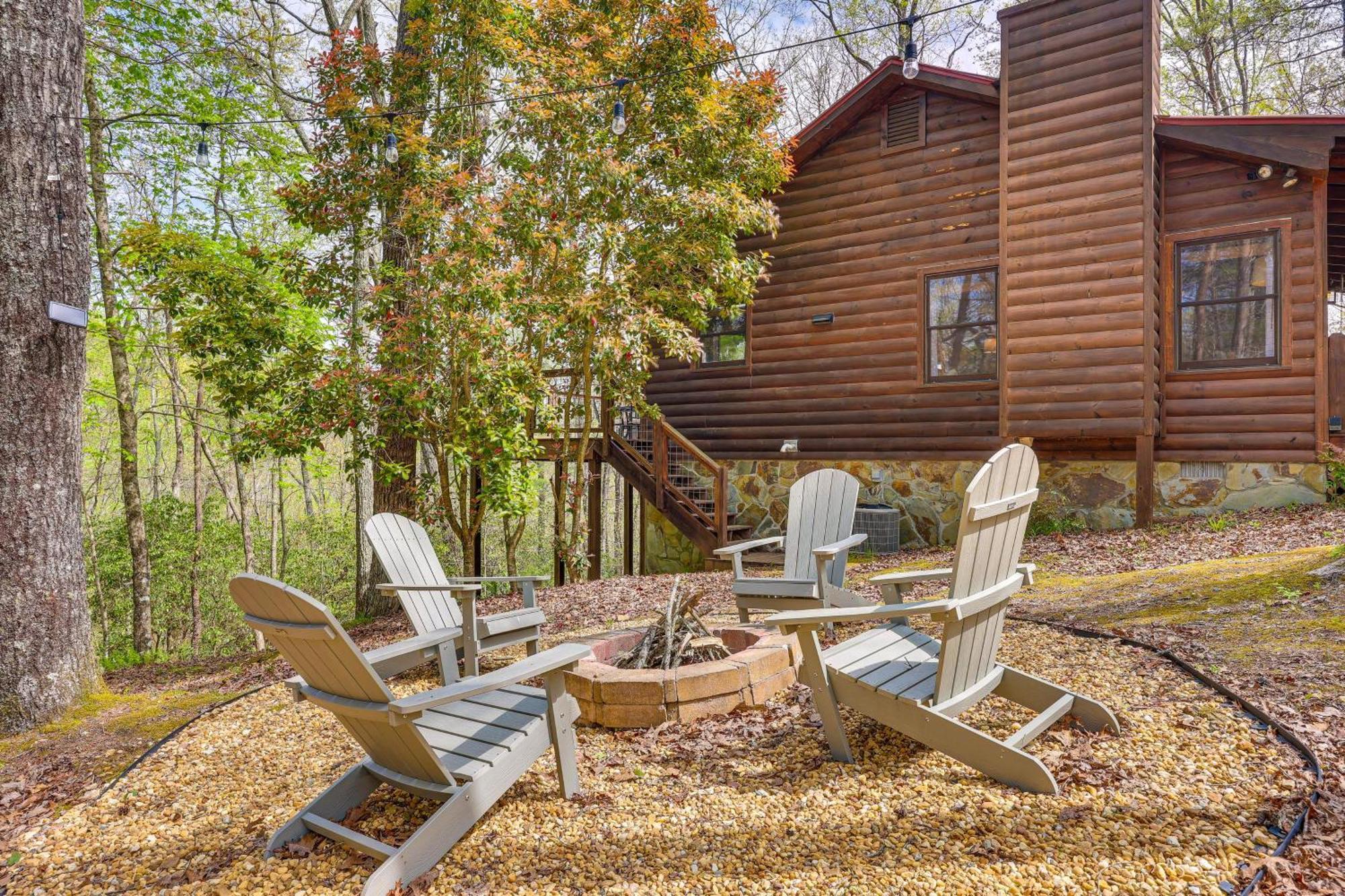Cozy Cabin In Private Location With Hot Tub And Grill! Blue Ridge Zewnętrze zdjęcie